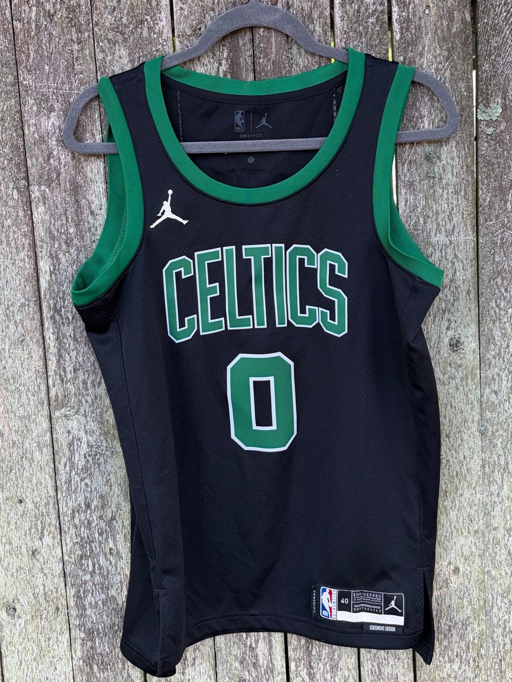 Boston Celtics Jayson Tatum Statement Edition Jordan Dri-FIT NBA Swingman Jersey